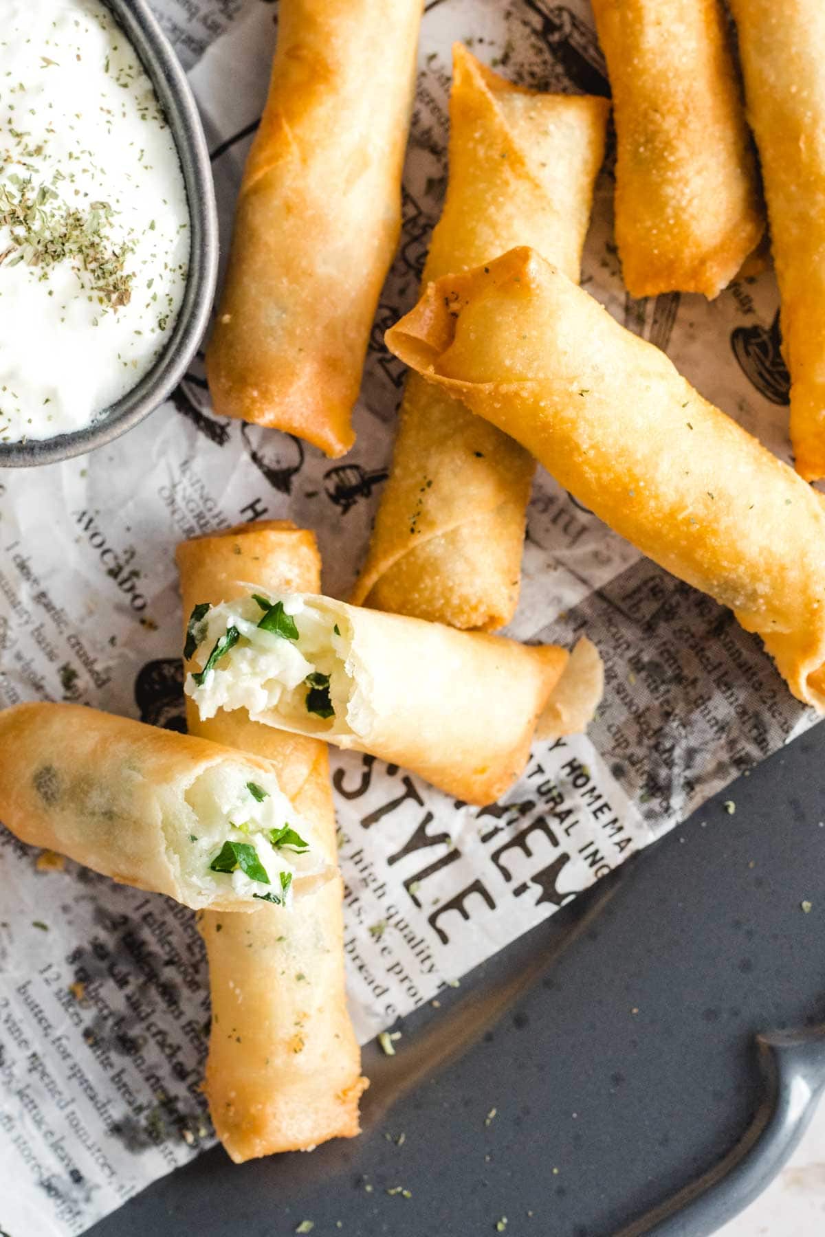 Crispy Pastry Rolls