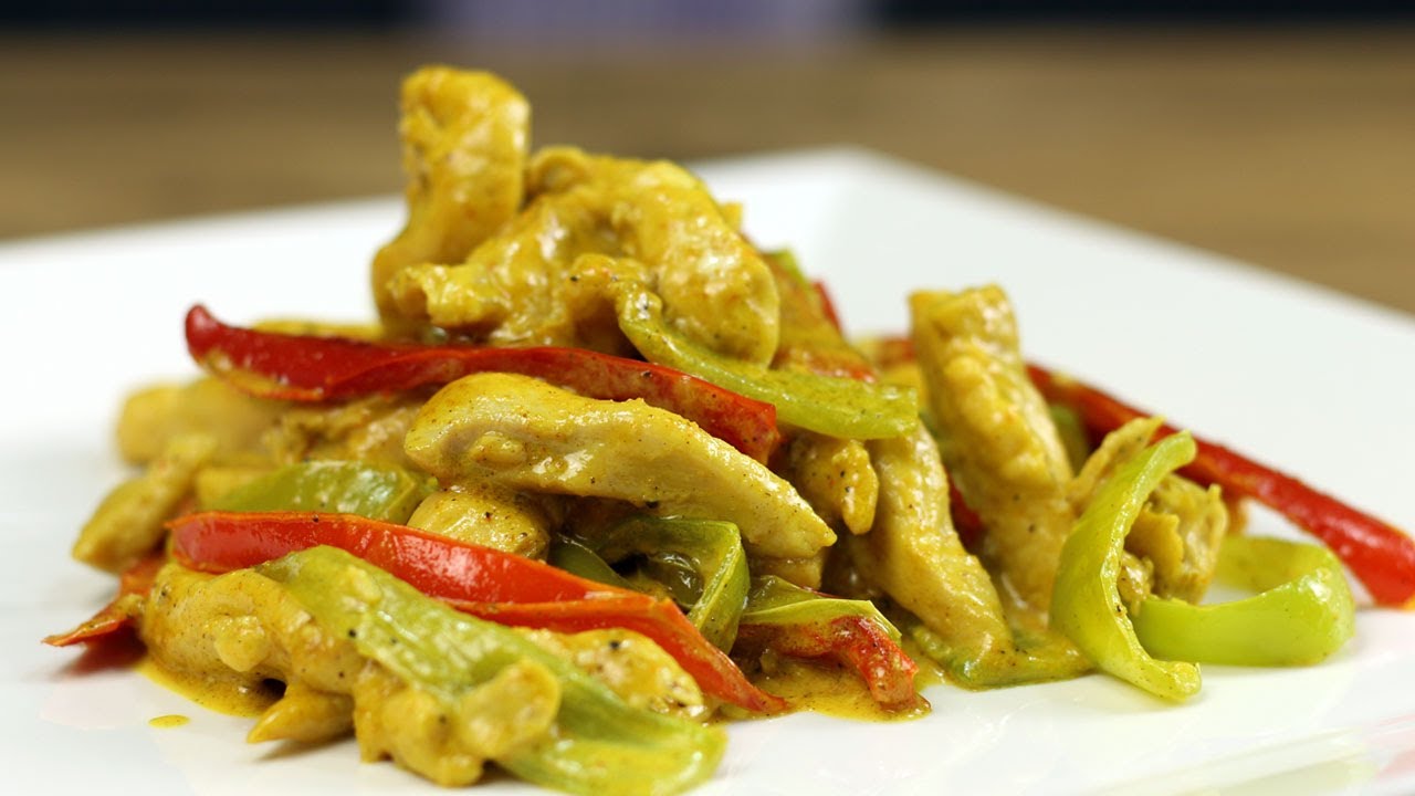 Chicken with Curry Sauce